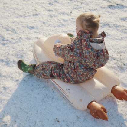 Opblaasbare sneeuwscooter | Cream off-white | Konges Slojd