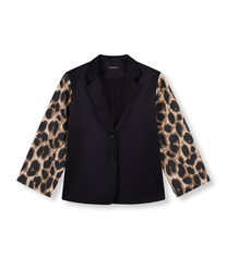 Oversized blazer Suki | Leopard | Refined Department