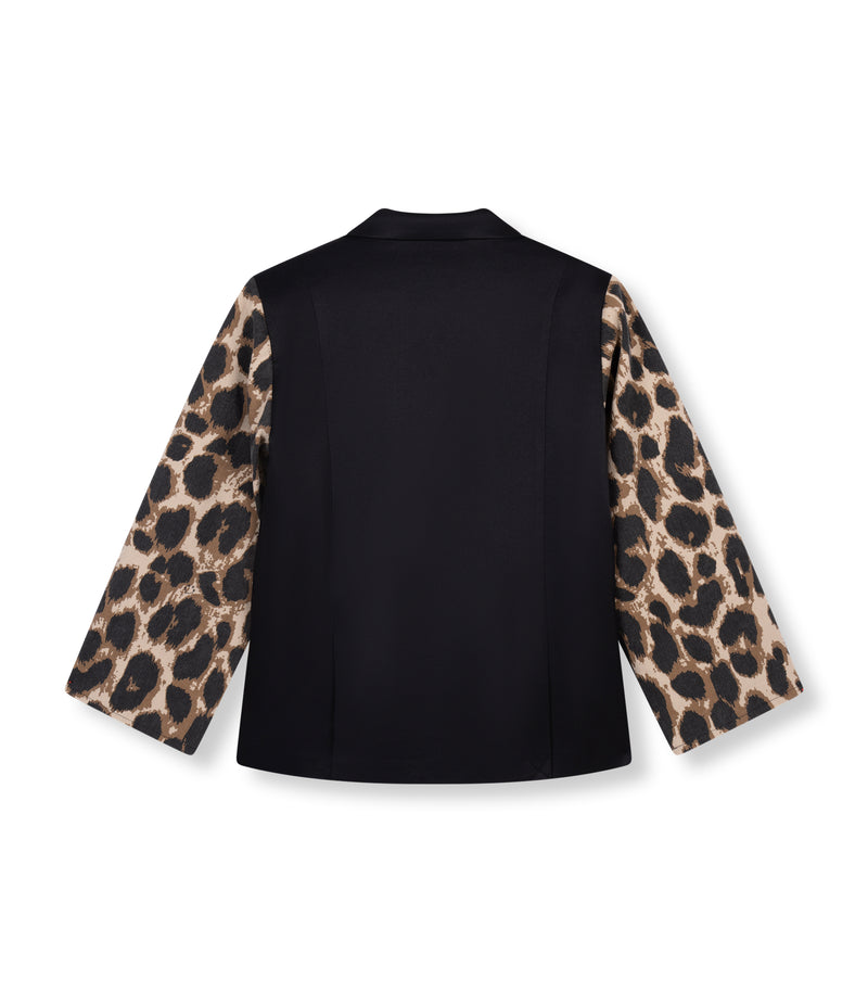 Oversized blazer Suki | Leopard | Refined Department