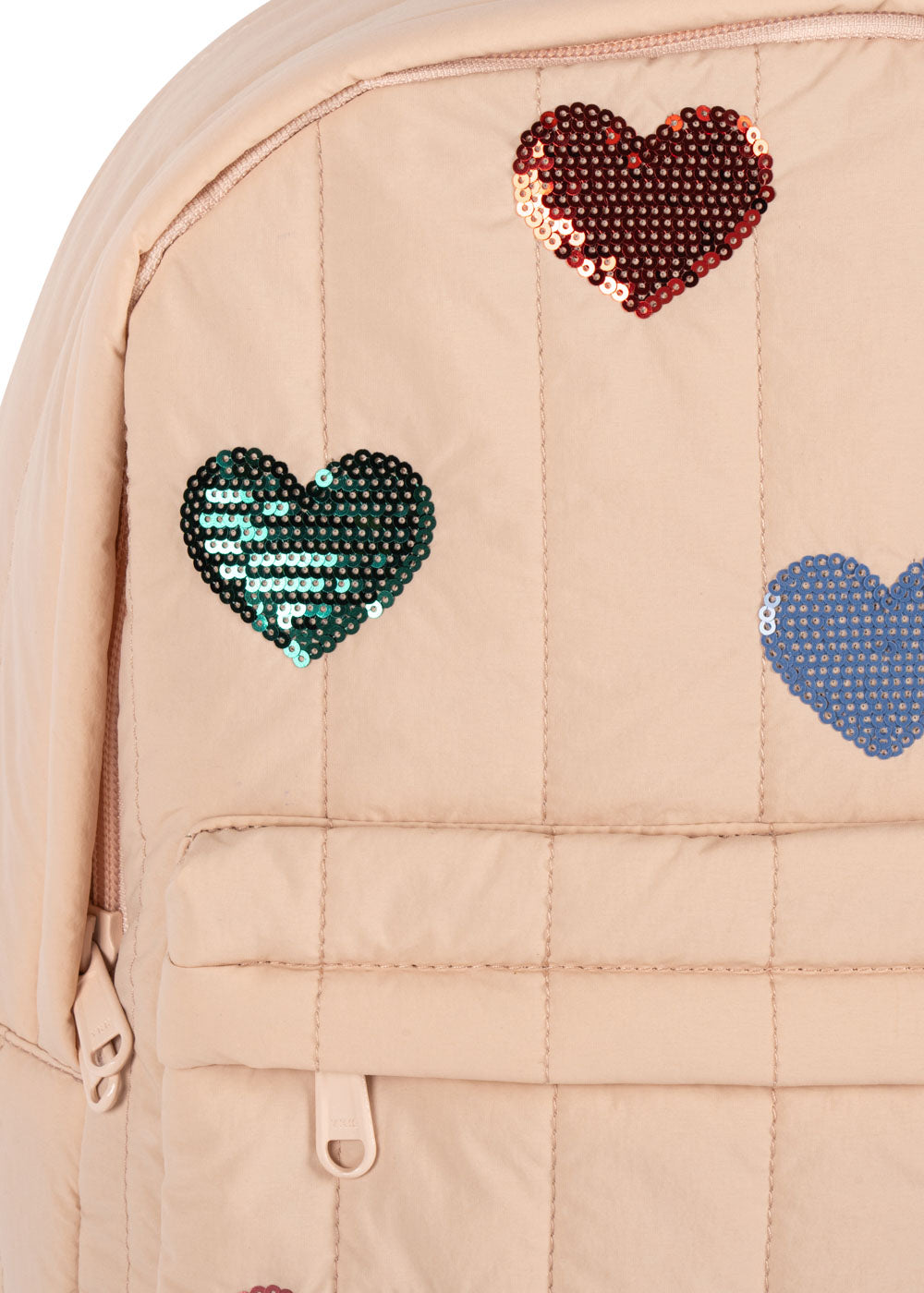 Rugzak Juno quilted sequin | Cameo rose | Konges Slojd