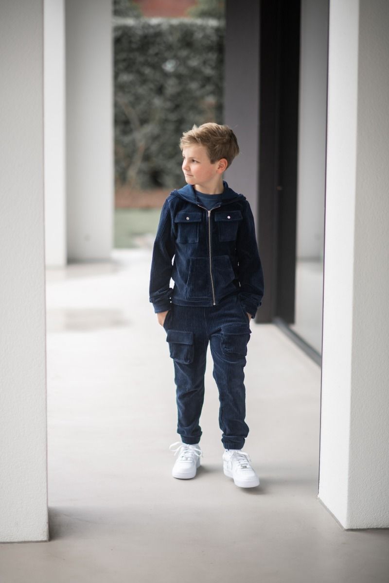 Pants rib | Cool indigo | Studio Poespas