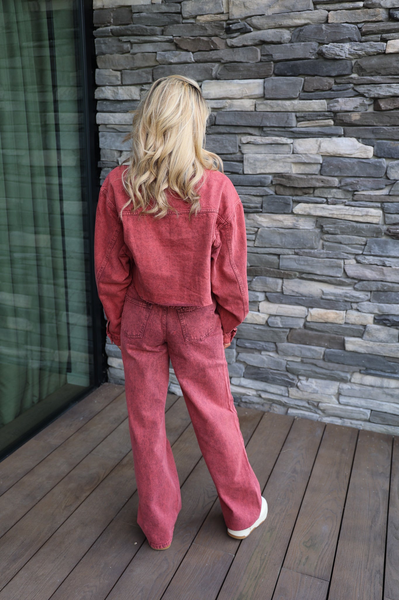 Pants Yve | Brick red | Harper & Yve