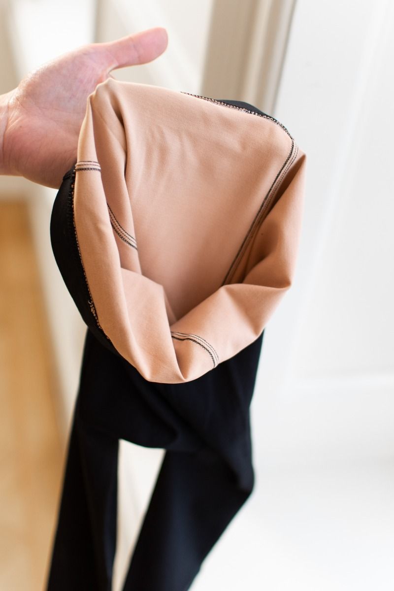 Panty Emma | Black lined | 200 Den | Studio Poespas