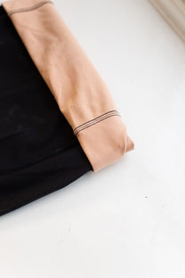 Panty Emma | Black lined | 200 Den | Studio Poespas