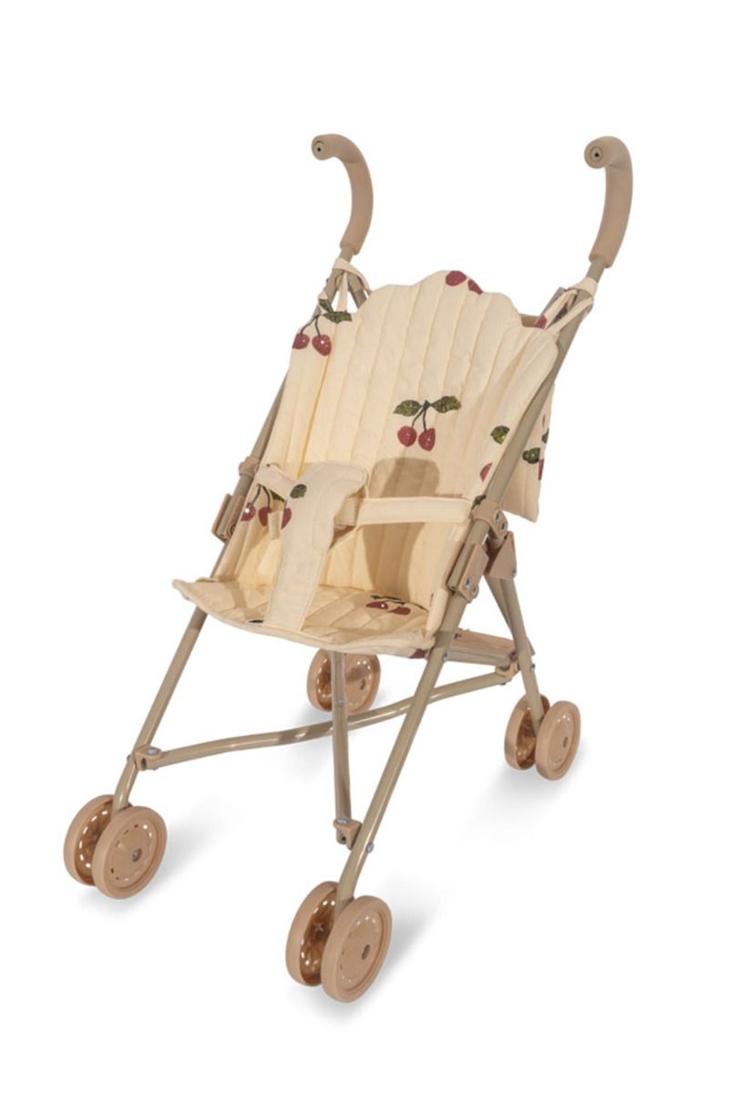 Poppenbuggy | Ma grande cerise pink glitter | 3+ jaar | Konges Slojd