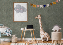 Wallpaper Wild leopard | Green | Sample