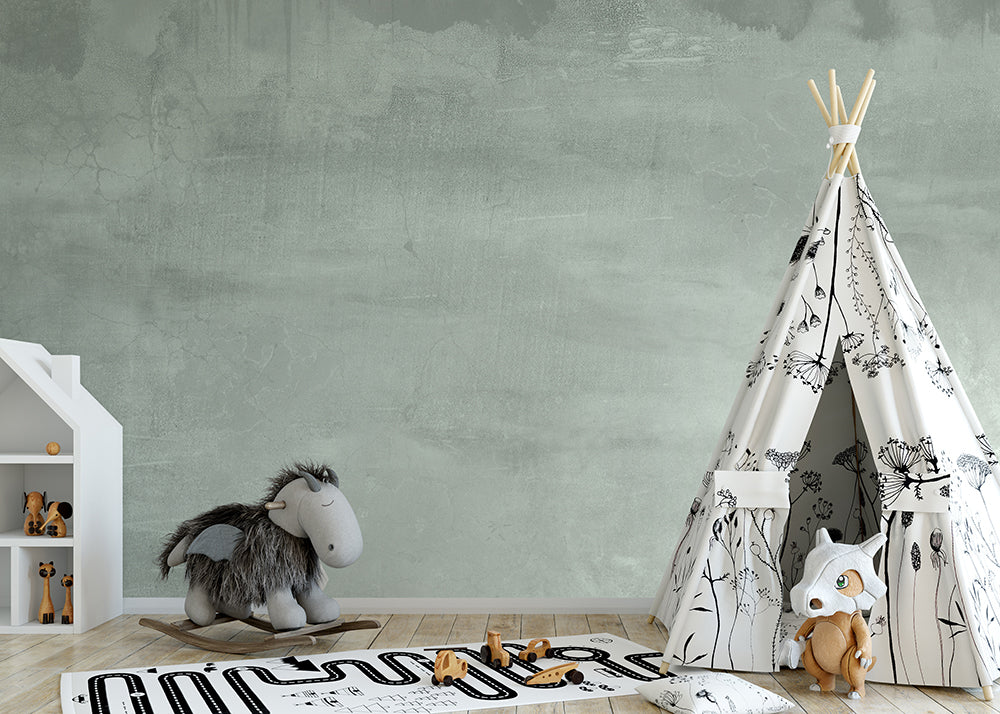 Wallpaper Concrete wall | Green