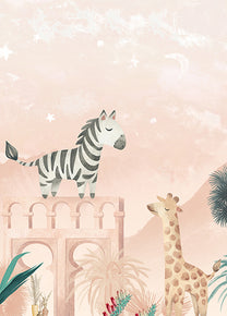 Wallpaper Desert Animals | Pink
