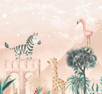 Wallpaper Desert Animals | Pink