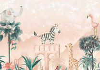 Wallpaper Desert Animals | Pink