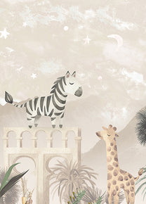 Wallpaper Desert Animals | Taupe
