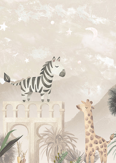 Wallpaper Desert Animals | Taupe