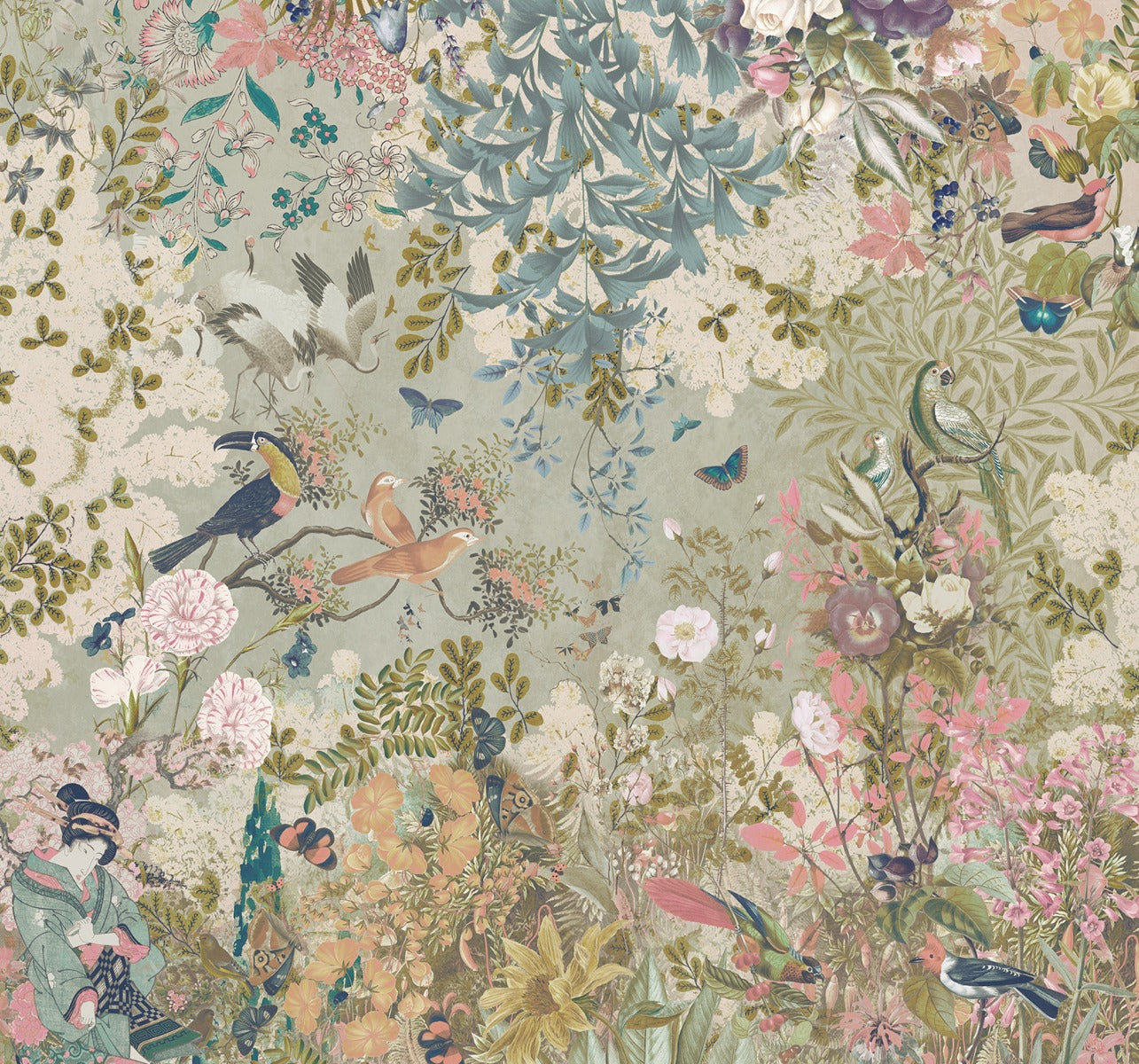 Behang Botanical Blossom