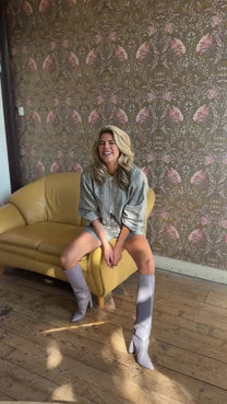 Bomberjack Sweet Home Alabama | Silver roses | Studio Amaya x Poespas