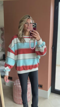 Sweater Daisey | Multi print | Studio Amaya