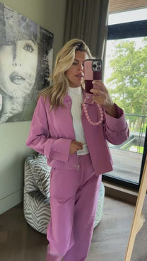 Jacket Jule | Pink | Studio Amaya