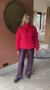 Coat Marly | Racing red | Harper & Yve