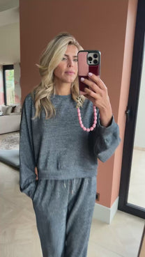 Sweater Betsie | Grey | Studio Amaya