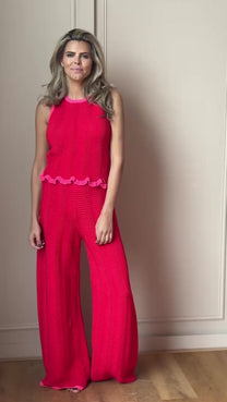 Pants Lo | Bittersweet red | Harper & Yve