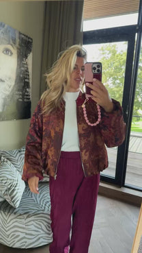 Bomber Faith | Multi print | Amaya Amsterdam