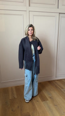 Jacket Kisha | Dark grey | Harper & Yve