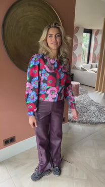 Top Cassie | Multi flower | Harper & Yve