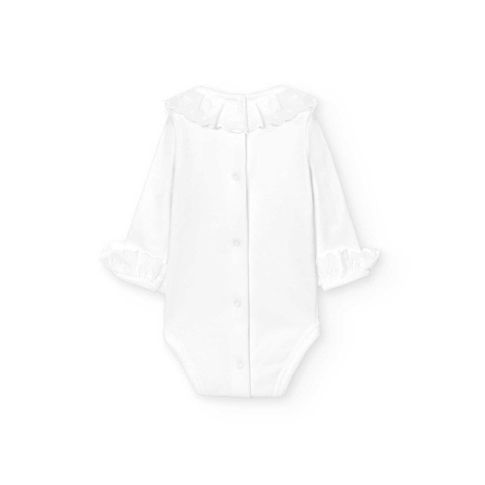 Romper Coco | Lace collar white | Long sleeves | Babidu