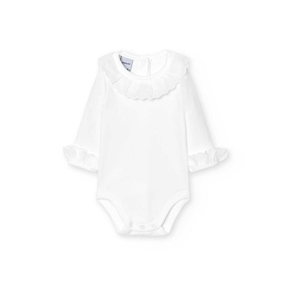 Romper Coco | Lace collar white | Long sleeves | Babidu