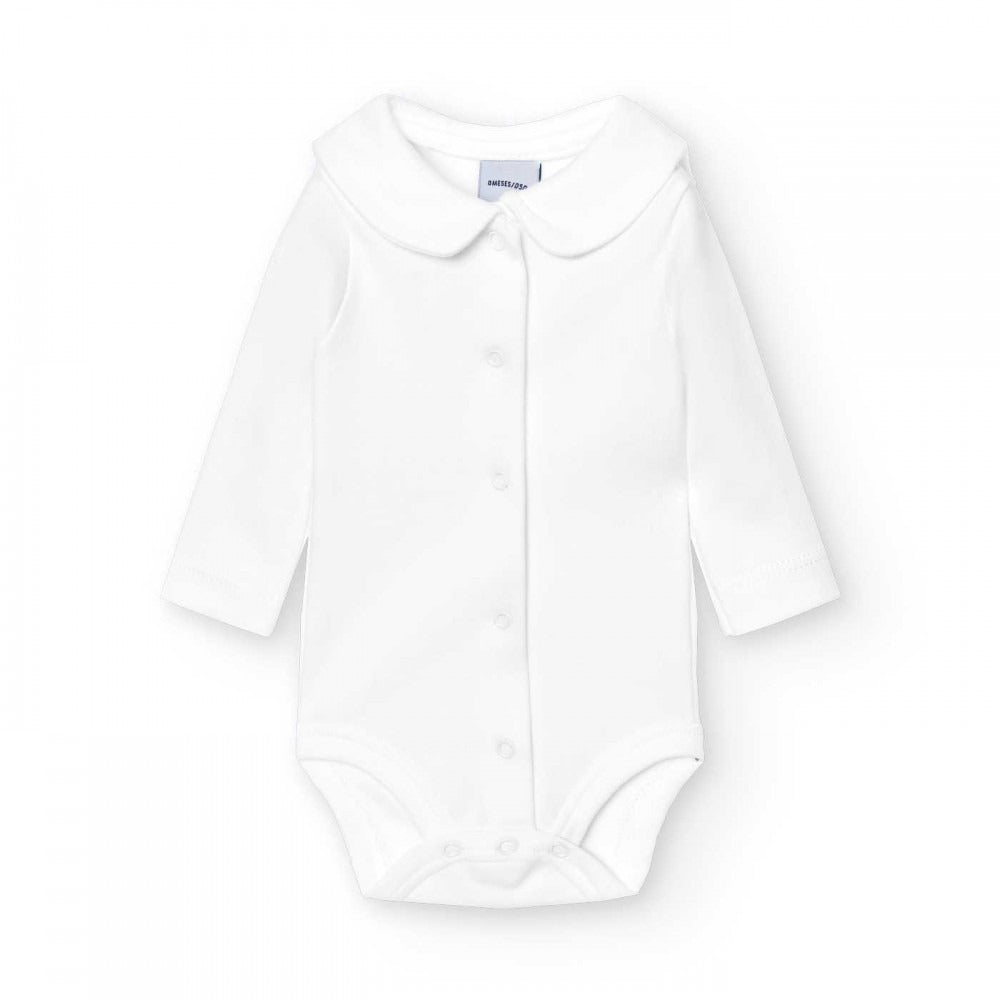 Romper Joes | White collar | Long sleeves | Babidu