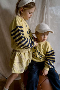 Ruffle skirt Vichy | Bobo Choses