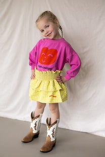 Ruffle skirt Vichy | Bobo Choses