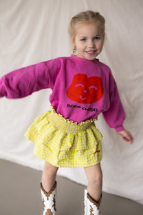 Ruffle skirt Vichy | Bobo Choses