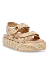 Sandaal Bigmona | Nat Raffia | Steve Madden
