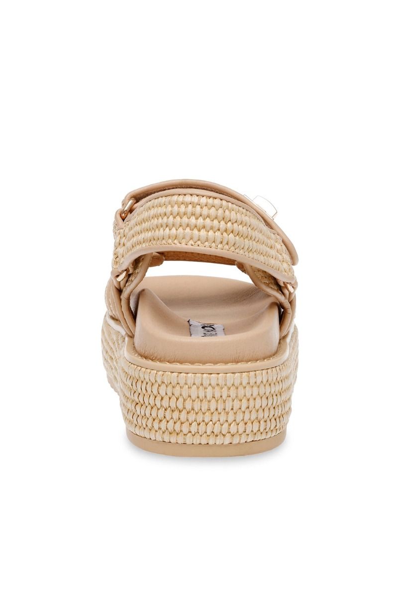 Sandaal Bigmona | Nat Raffia | Steve Madden