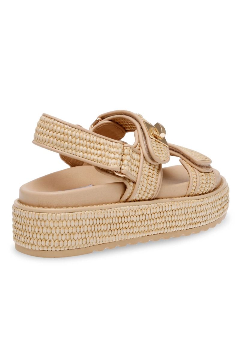 Sandaal Bigmona | Nat Raffia | Steve Madden