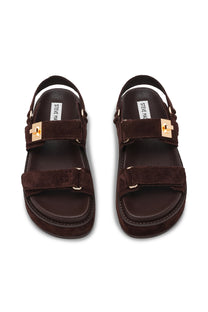 Sandaal Bigmona | Brown suede | Steve Madden