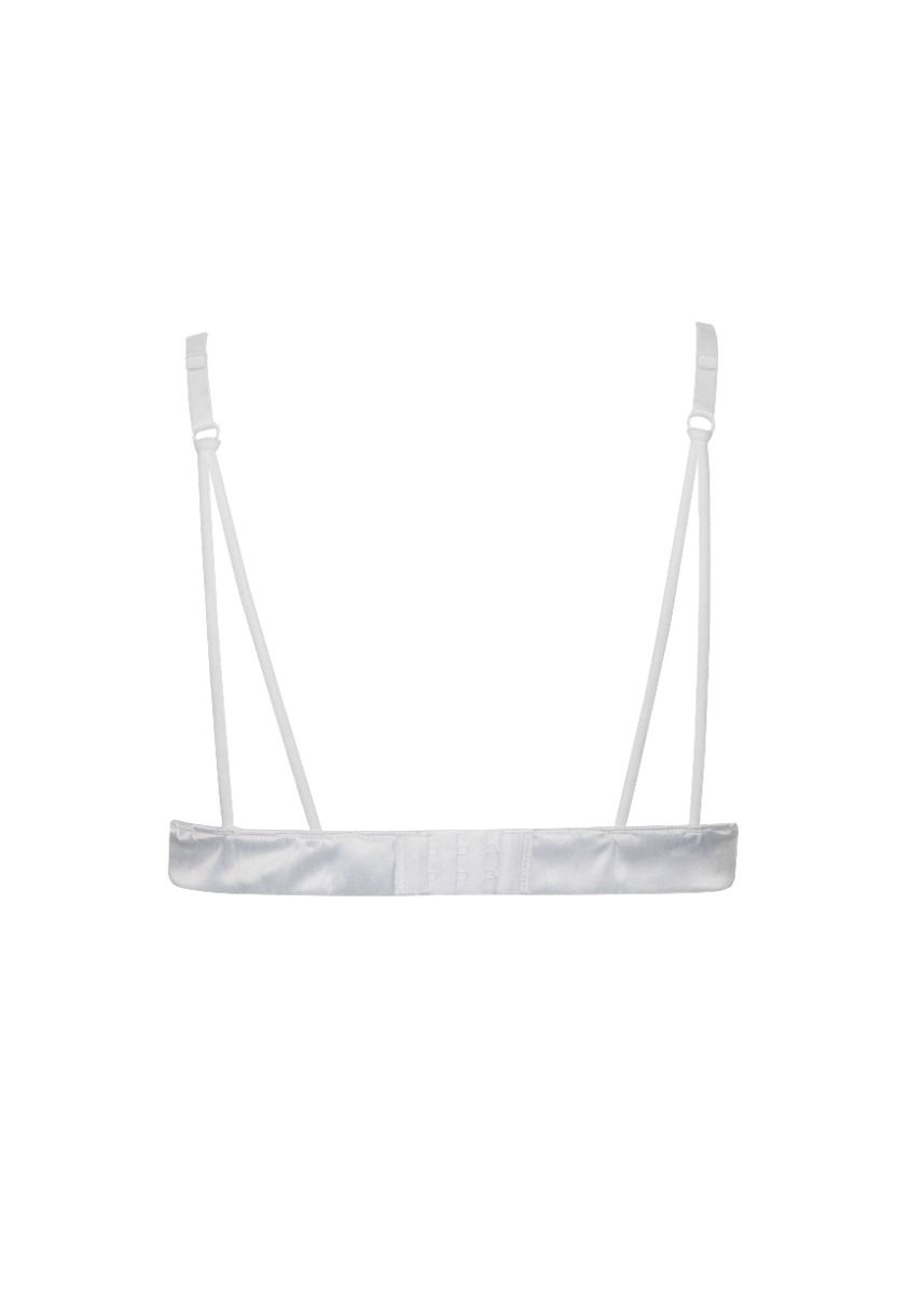 Satin lace bralette | Ivory | Magic Body Fashion