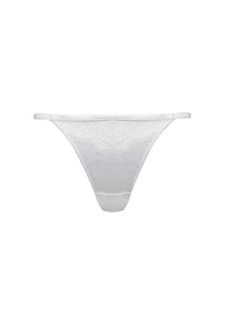 Satin lace thong | Ivory | Magic Body Fashion