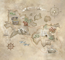 Wallpaper Treasure Map