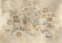 Wallpaper Treasure Map