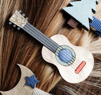 Haarclips | Guitar | 2 stuks | Mimi & Lula