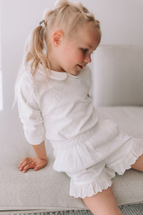 Shirt Bowi | Peter Pan kraagje, unisex