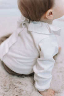 Shirt Lizzy | Volant wit | Babidu