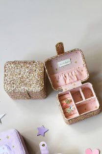 Sieradendoosje glitter gold | Rockahula