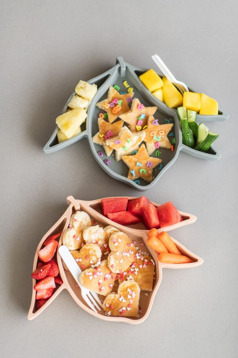 Silicone bordje lemon | Rose Sand | Konges Slojd