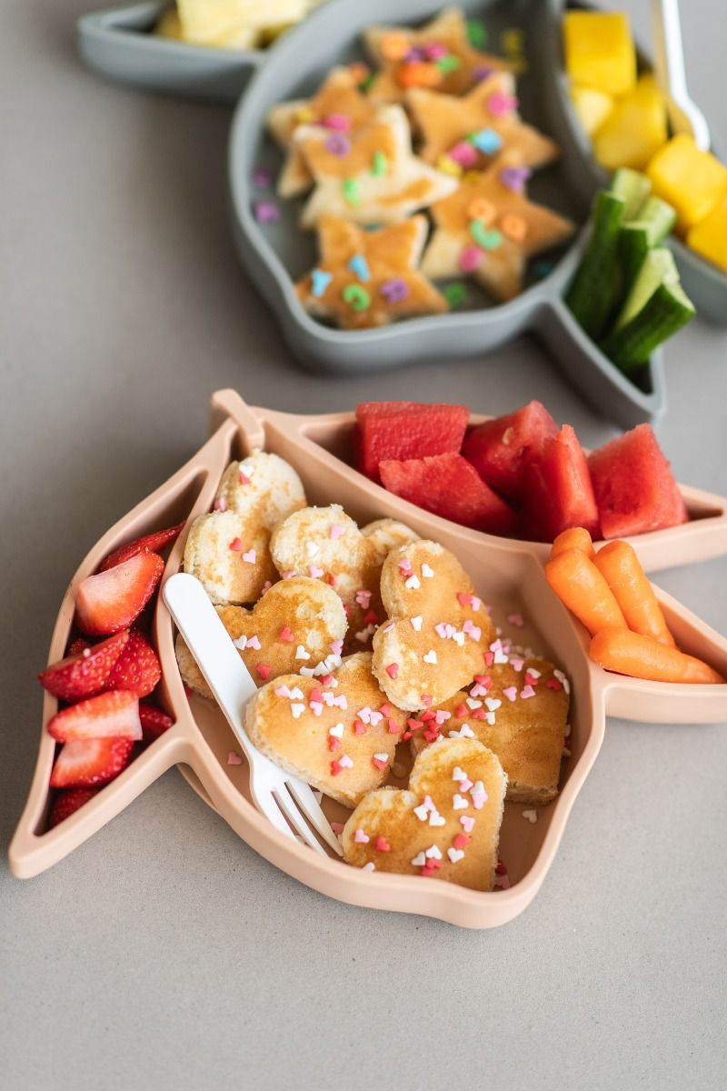 Silicone bordje lemon | Rose Sand | Konges Slojd