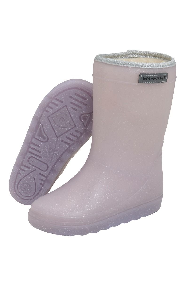Thermo boots glitter | Burnished lilac | En Fant