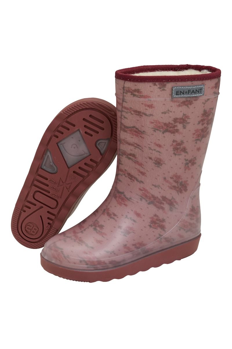 Thermo boots print | Burlwood | En Fant
