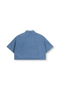 Top Adeline | Blue denim | Refined Department