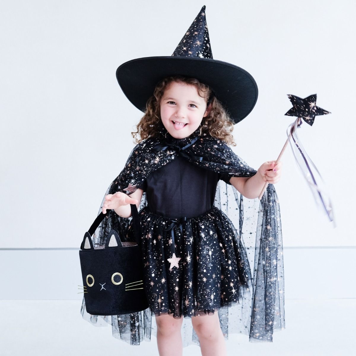 Dress up cape Aurora | Black | Mimi & Lula